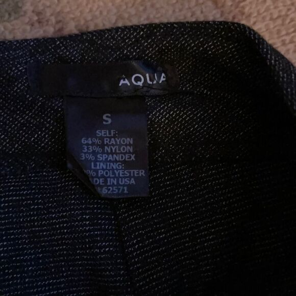 Aqua gray skort w crossover front NWOT S - Picture 7 of 8